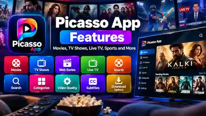 Main Picasso App Features