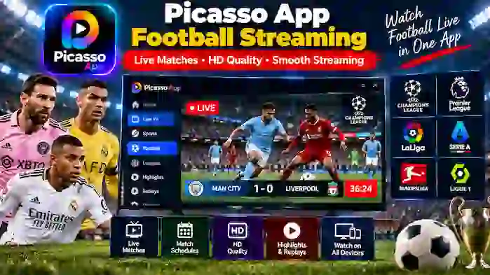 Picasso App Football Streaming