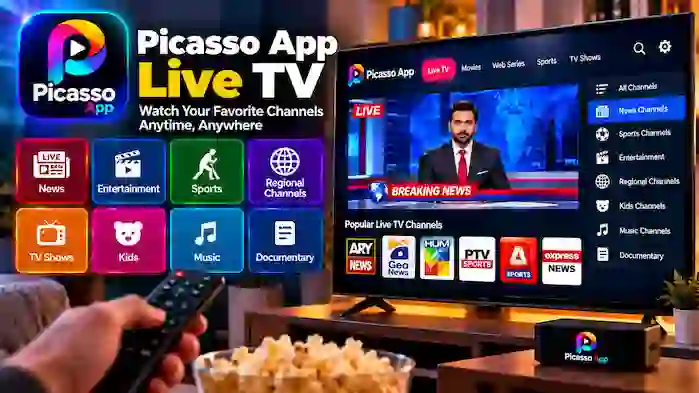 Picasso App Live TV Features