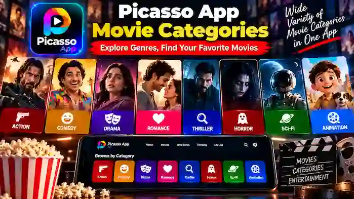 Picasso App Movie Categories