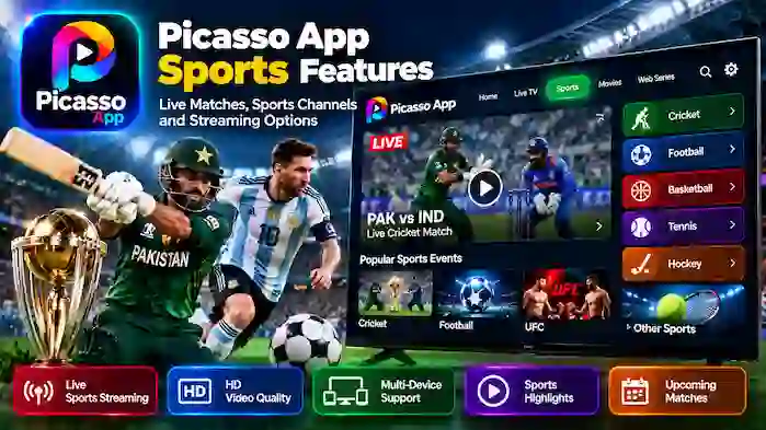 Picasso App Sports Features