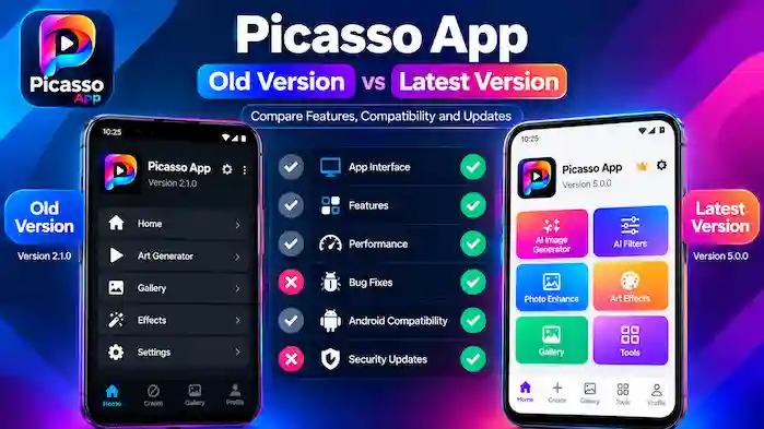 Picasso Old Version vs Latest Version