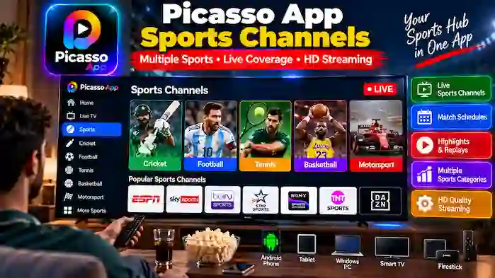 What Are Picasso App Sports Channels