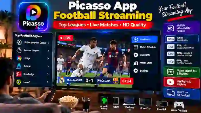 What Is Picasso App Football Streaming