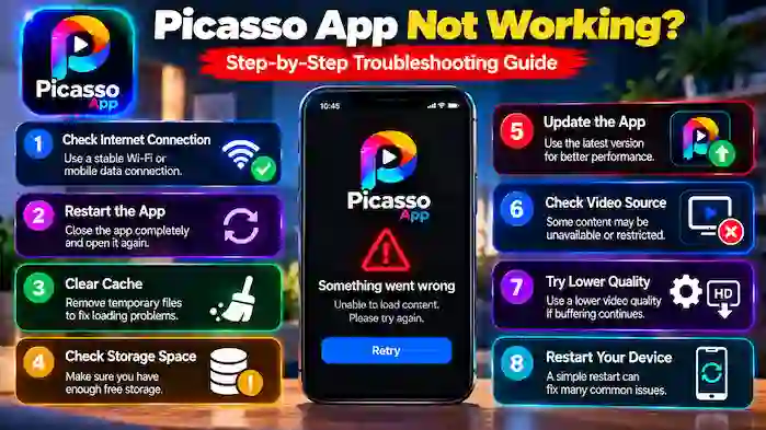 Why Is Picasso App Not Working